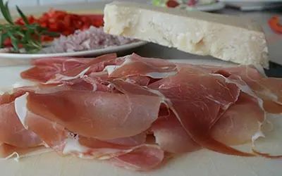 plateau de jambon cru